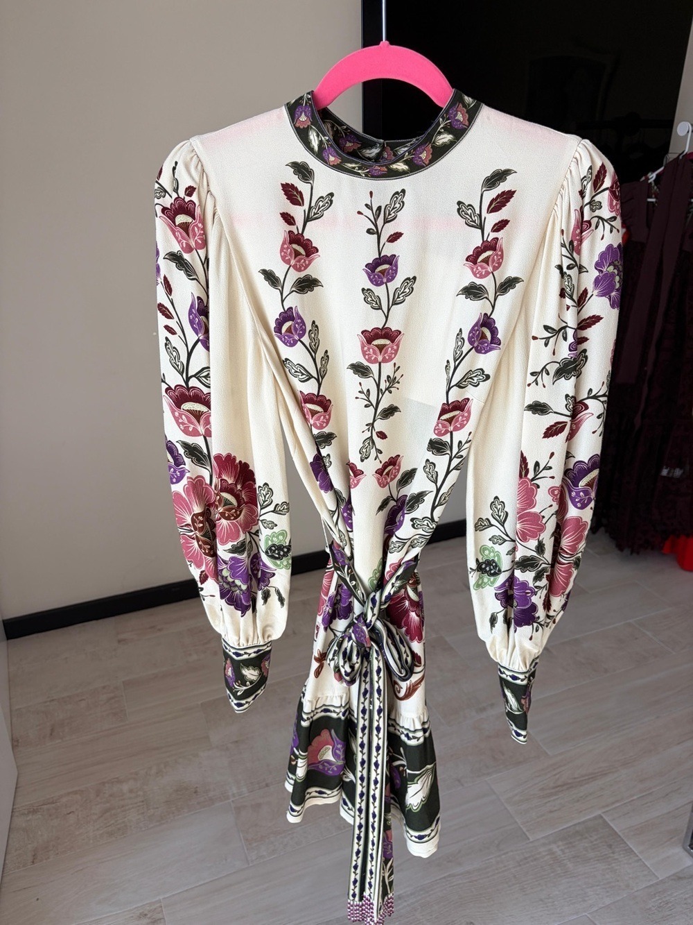 Farm Rio Rococo Mini Dress - Picture 8 of 9